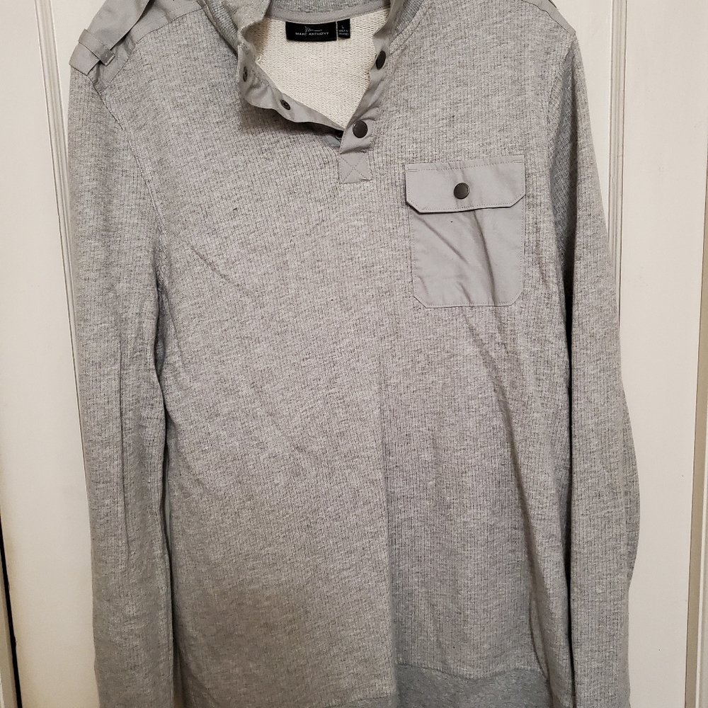 Men's quarter button up